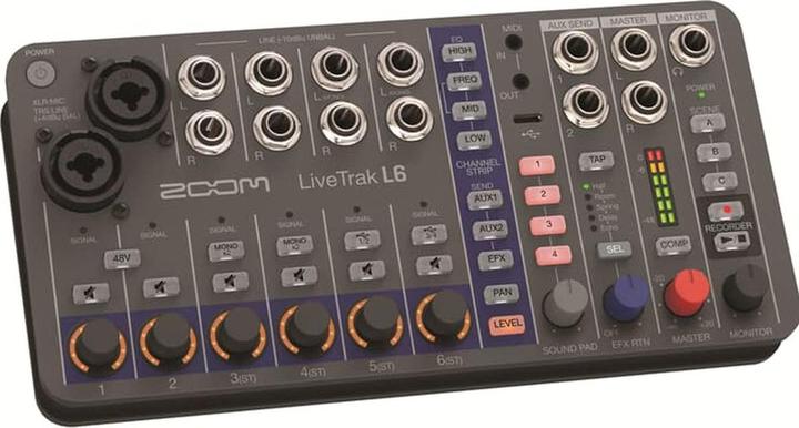 Produktbild Zoom LiveTrak L-6 (Studio- und Livemixer)