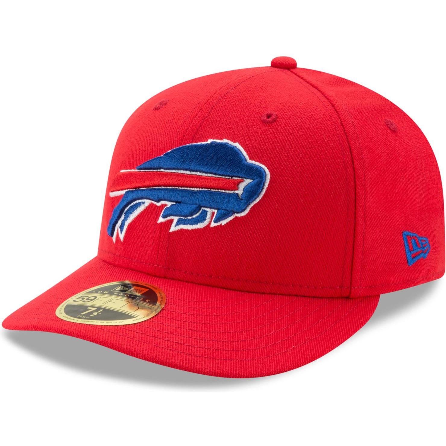 New Era, Herren, Cap, 59Fifty Low Profile Buffalo Bills, Rot, (7 1/8)