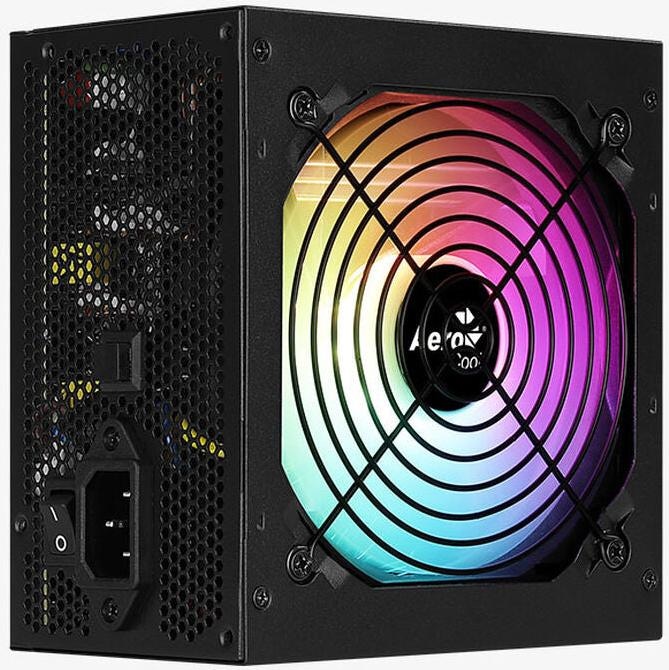 Actual product image AeroCool KCAS PLUS GOLD 850W - 850 W - 100 - 240 V - 47 - 63 Hz - 11 - 5.5 A - 1 (850 W)