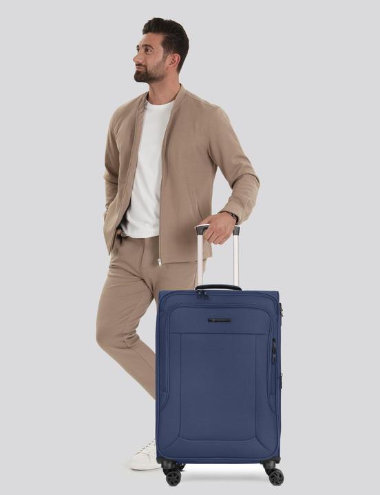 Immagine prodotto Franky Melbourne 3.0 Carrello a 4 ruote da 69 cm con piega a espansione (56 l)