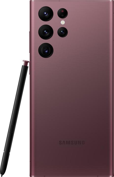 Produktbild Samsung Galaxy S22 Ultra EU (512 GB, Burgundy, 6.80", Dual SIM, 5G)