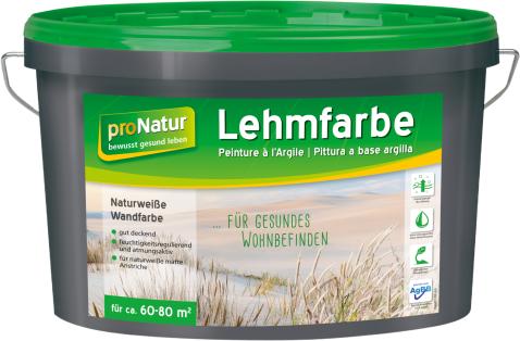proNatur Lehmfarbe 5l (White, 5 l)
