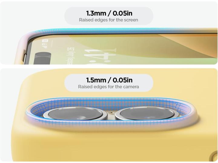Produktbild Screenguard Apple iPhone 16 Plus Liquid Silicone Case Hülle (Apple iPhone 16 Plus)