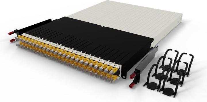 Produktbild PATCHBOX one / 30RU / Cat 6A, STP, 1.8 m, Gelb (STP, CAT6a, 1.80 m)