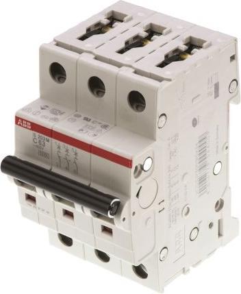 Actual product image ABB S203M-C63 Automatic circuit breaker 63A pro M compact 3p C-Char