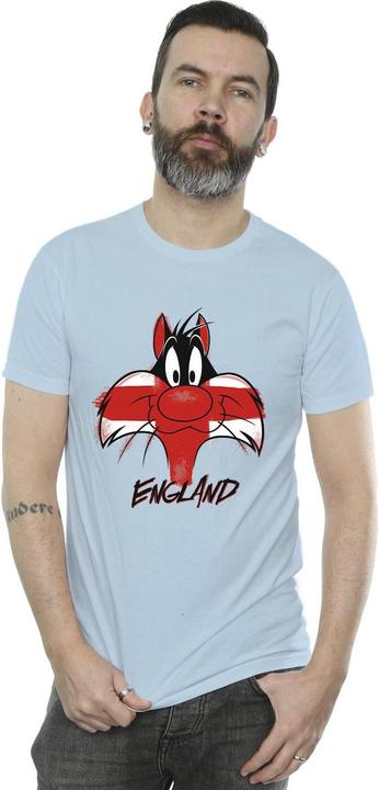 Produktbild Looney Tunes Sylvester England Face TShirt (XXL)