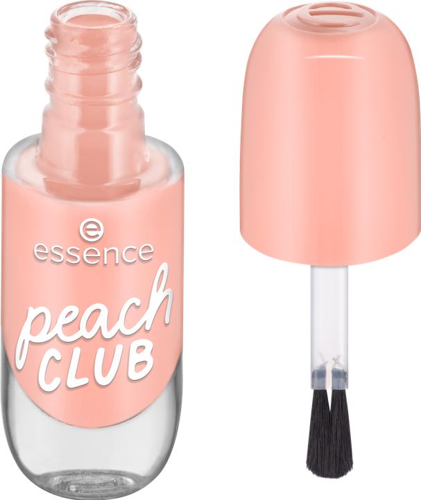 Produktbild essence gel nail colour (68 Peach Club, Gel-Effekt Nagellack)