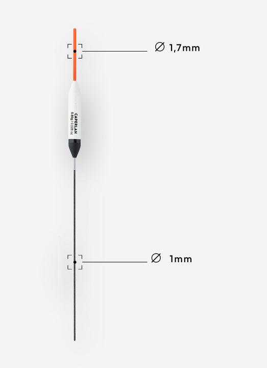 Actual product image Caperlan Float carp sticks 0.8 g 2 pcs.