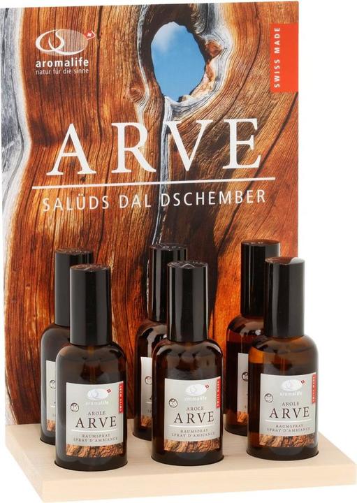 Produktbild Aromalife Display ARVE Raumspray Bio 24x 100ml