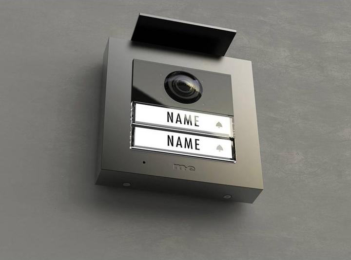 Produktbild Modern-Electronics 41267 Video-Türsprechanlage Funk Ausseneinheit Silber (Funk)