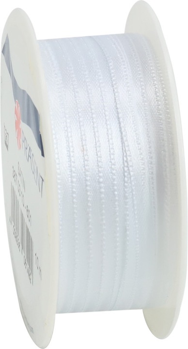 Produktbild Pattberg Geschenkbänder Satin weiss 10m (Geschenkband, 1 x)