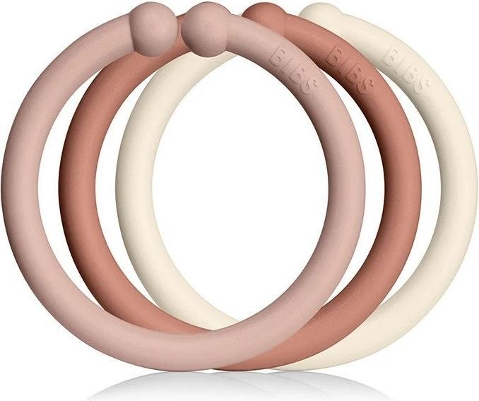 Actual product image Bibs Loops, Blush/Woodchuck/Ivory (1 x)