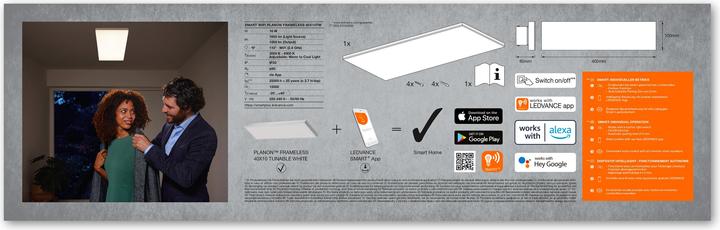 Produktbild Ledvance Smart+ Planon Frameless (1050 lm)