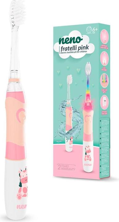 Productafbeelding Neno Szczoteczka Fratelli Pink Elektryczna szczoteczka dziecięca ( 6+j )