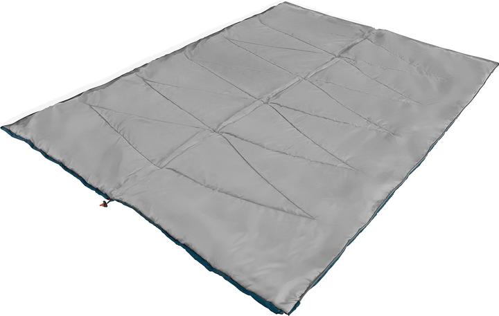 Actual product image Easy Camp Schlafsack Starling Square Blue 10?C (dunkelblau/grau, Modell 2025) (190 cm)