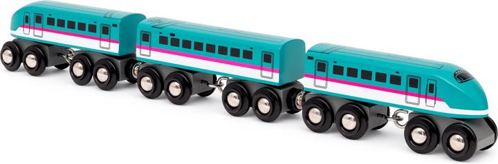 Ravensburger BRIO World – 36086 Trains of the World Shinkansen Series E5 Hayabusa Zug | Spielzeugzug für Kinder