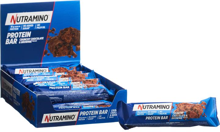Produktbild Nutramino Proteinbar Chocolate Brownie (12 Stk., 660 g)