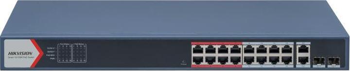 Produktbild Hikvision 16 Port Fast Ethernet Smart (18 Ports)