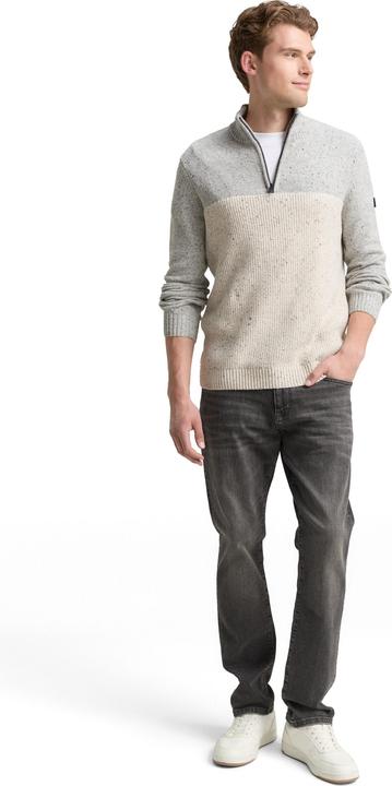 Produktbild Tom Tailor Structured Mix Knit Troyer (XXL)