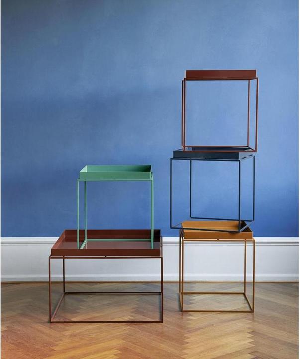 Productafbeelding HAY COFFEE TRAY TAFEL bijzettafel lichtgrijs (60 x 60 x 39 cm)