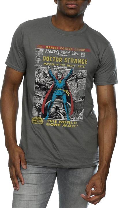 Actual product image Mens Doctor Strange Comic Cover T-Shirt (L)