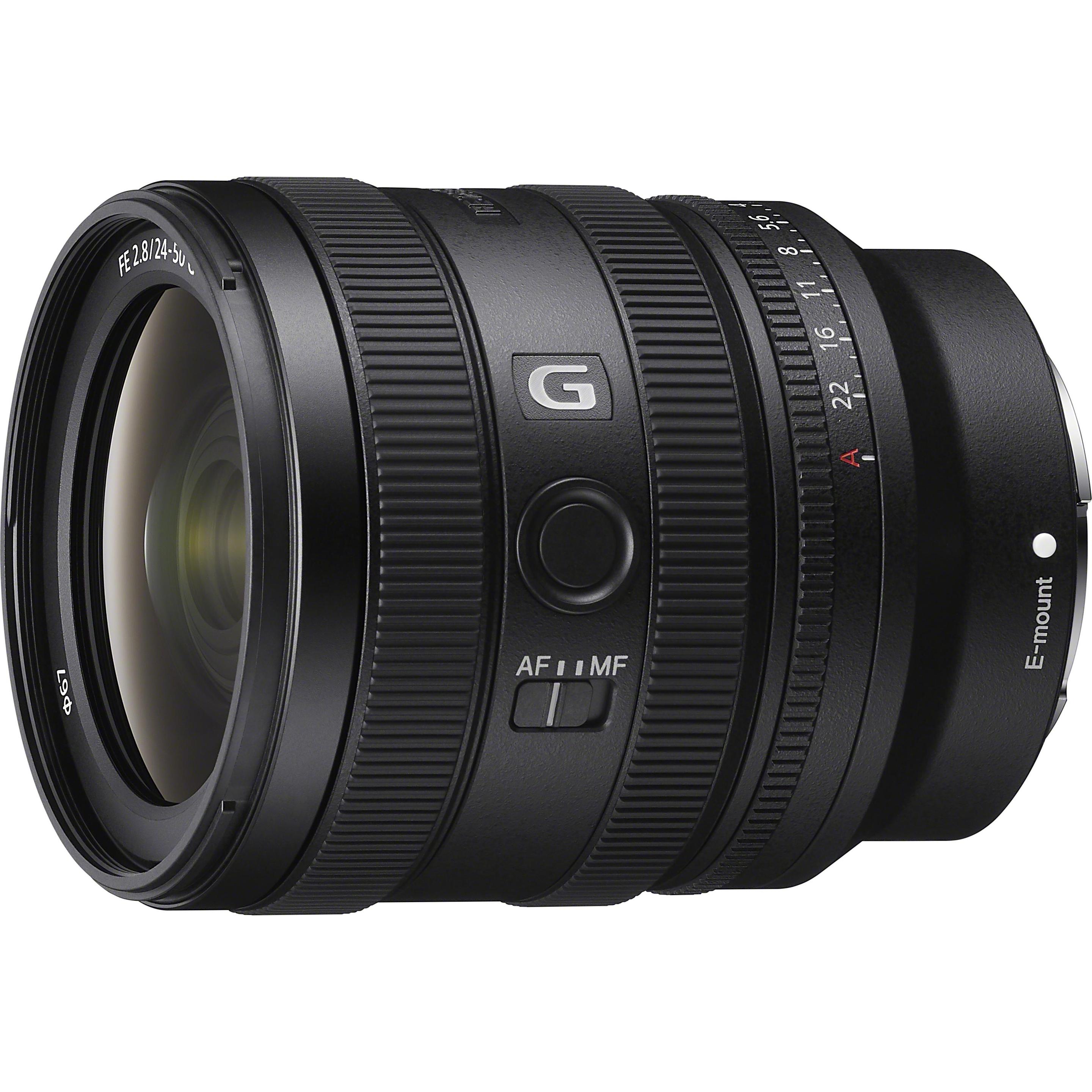 Sony FE 24-50mm f/2.8 G (Sony E, Vollformat), Objektiv, Schwarz
