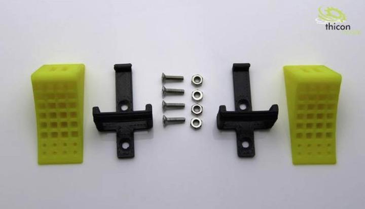 Produktbild Thicon Models 50087 1:14 Hemmschuhe gelb mit