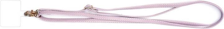 Actual product image Cover-Discount Universal faux leather lanyard purple