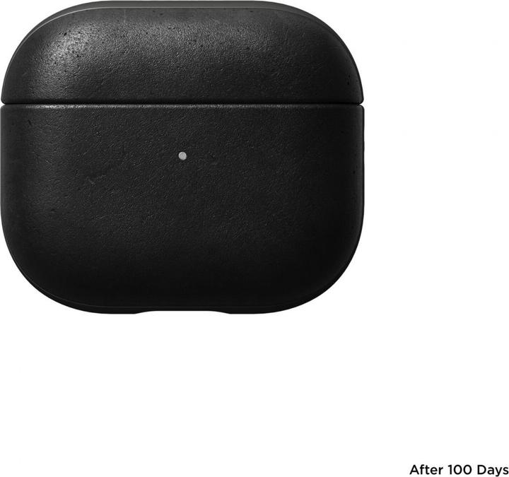 Actual product image Nomad Transport Case AirPods (3rd Gen.) Leather Black (Headphone sleeve)