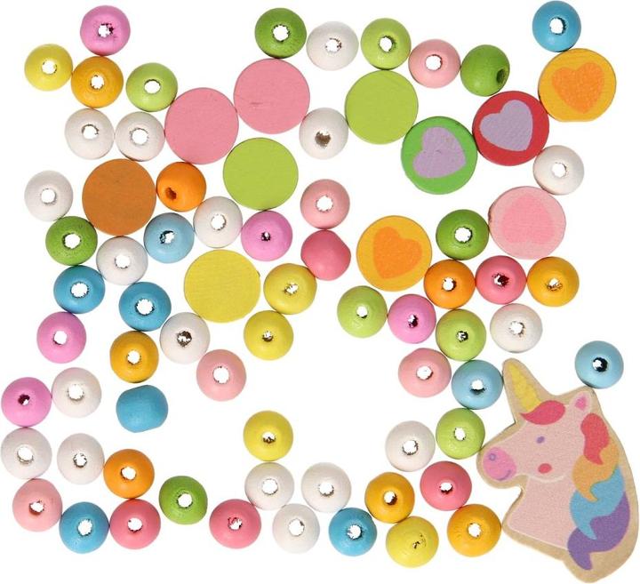 Image du produit Set de perles en bois Licorne