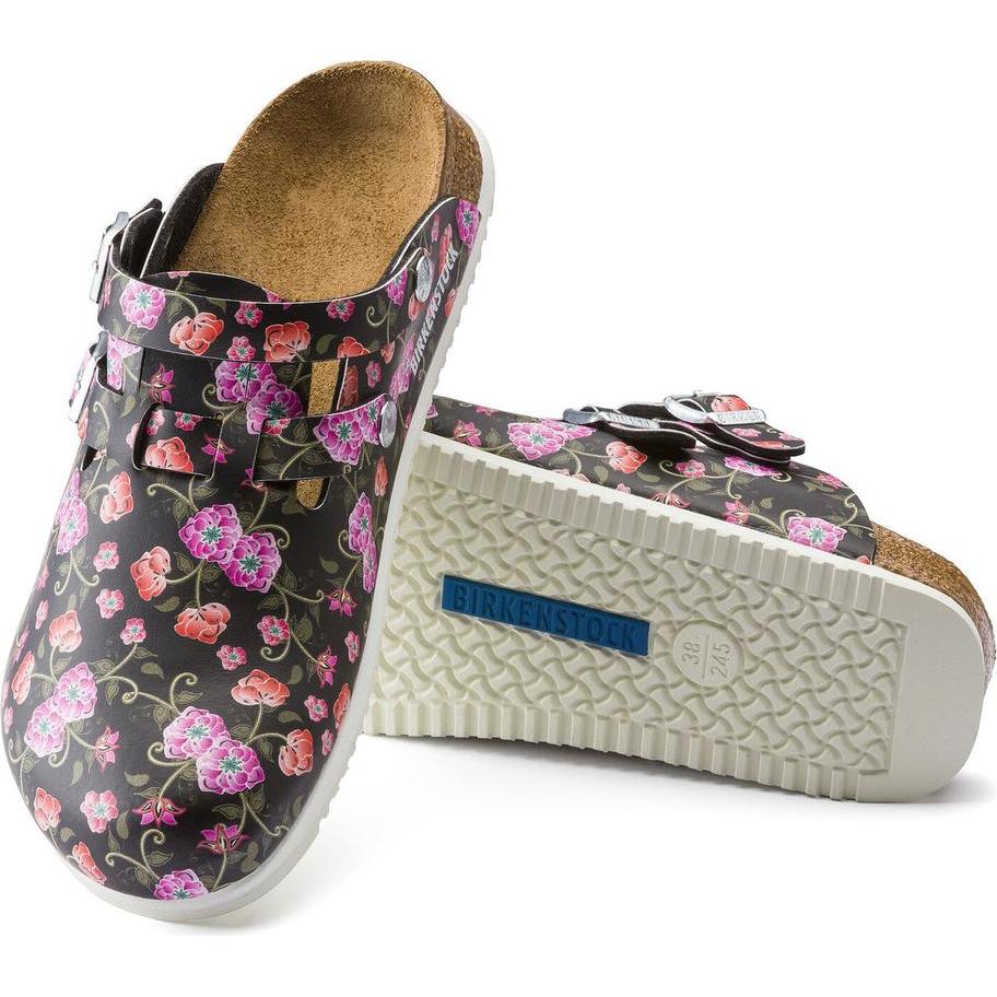 Thumbnail - Birkenstock, Damen, Hausschuhe, Kay SL Birko-Flor schmal, Schwarz, (41)