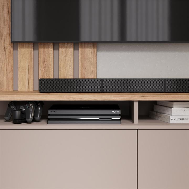 Image du produit Vicco Wohnwand Harro, Goldkraft Eiche/Greige