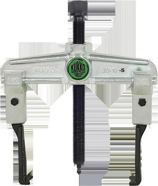 Actual product image Kukko Puller series 20-S 2-arm external clamping w.160mm clamping d.150mm mechanical spindle narrow hooks