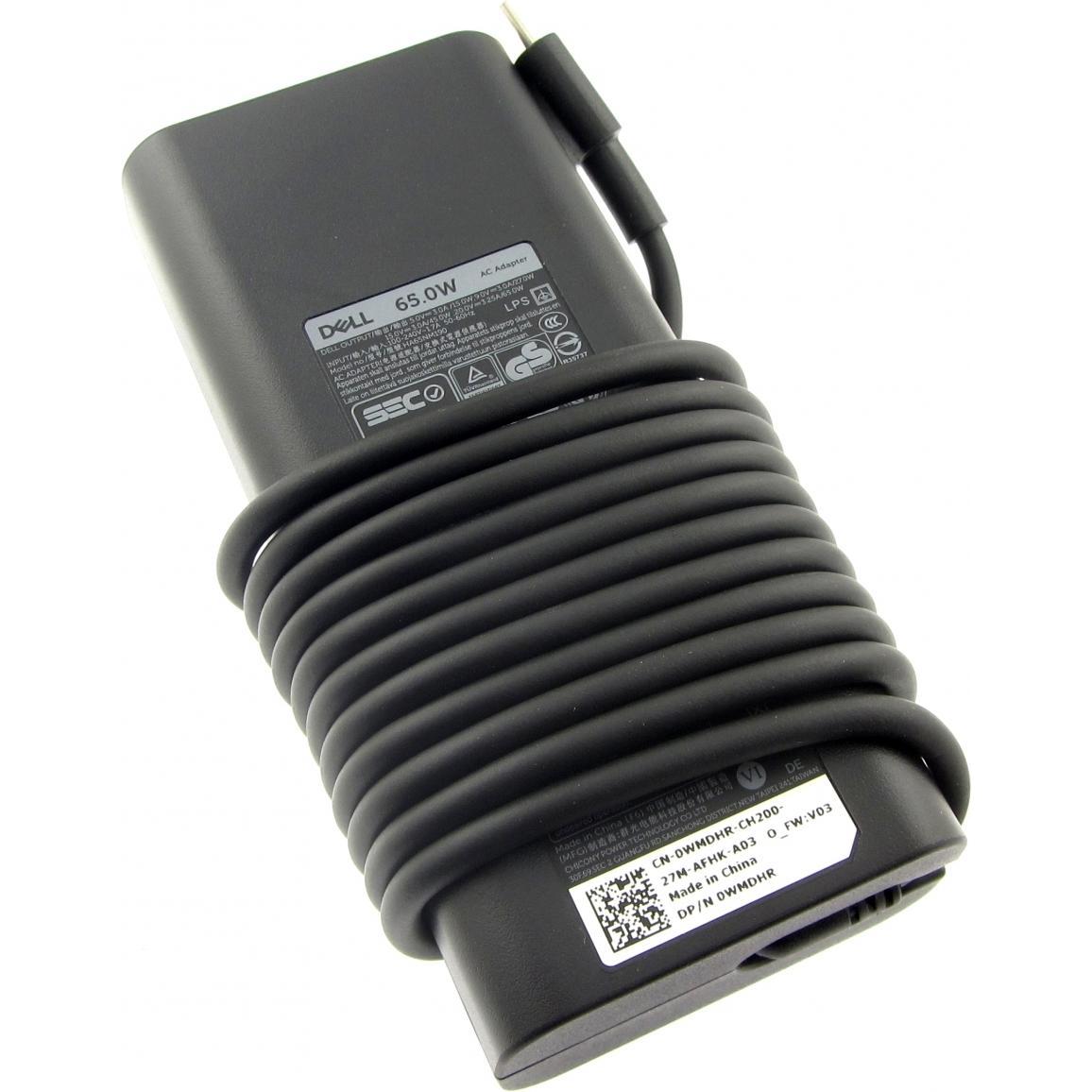 Dell Kit E5 (65 W), Notebook Netzteil, Schwarz