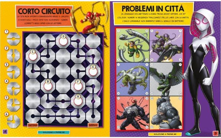 Produktbild Libri Spiderman. Mega Sticker. Con Tanti Adesivi, Giochi E Attivita. Ediz. A Colori