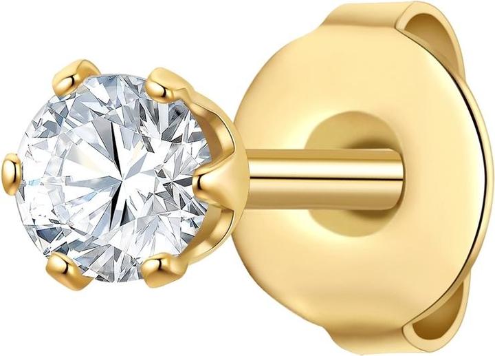 Actual product image True Rebels Men's stud earrings - 36828 (Stainless steel)