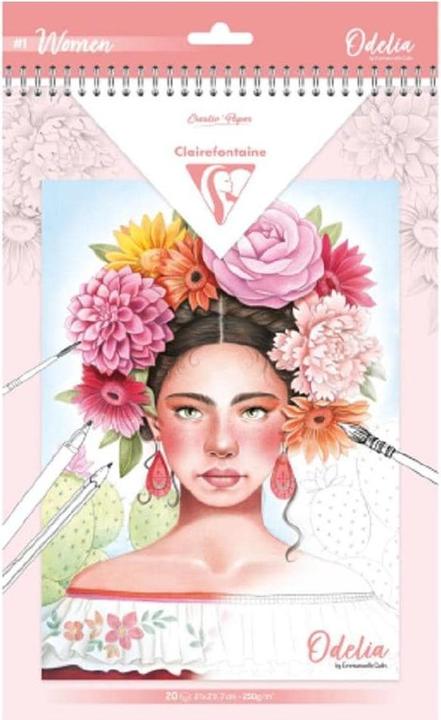Produktbild Clairefontaine Zeichenblock (A4, Blanko)