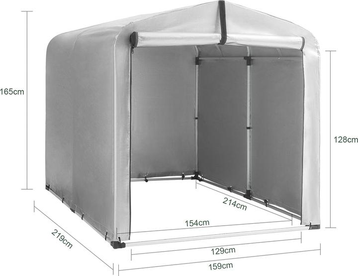 Produktbild SoBuy Foliengerätehaus