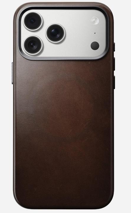 Produktbild Nomad Traditionelle Lederhülle - Lederhülle für iPhone Max, Horween-Leder (Apple iPhone 17 Pro Max)