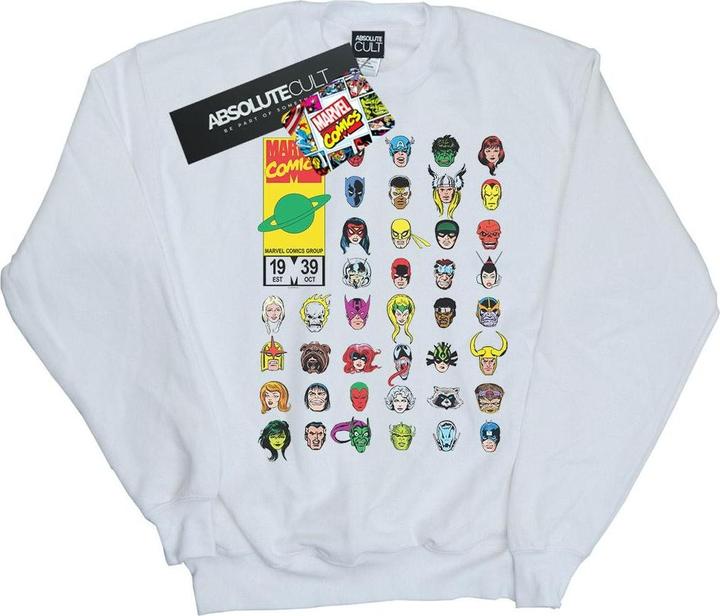 Produktbild Comics Heads Cover Sweatshirt (3XL)
