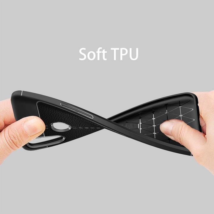 Actual product image Cadorabo TPU Cover Faux Leather Structure (Samsung Galaxy A10s, Samsung Galaxy M01s)