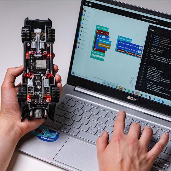 Immagine prodotto CircuitMess Batmobile™ - Auto robot autonoma - Kit elettronico