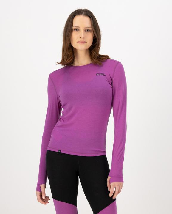 Actual product image Mons Royale Women's Cascade Merino Base Layer L/S (S)