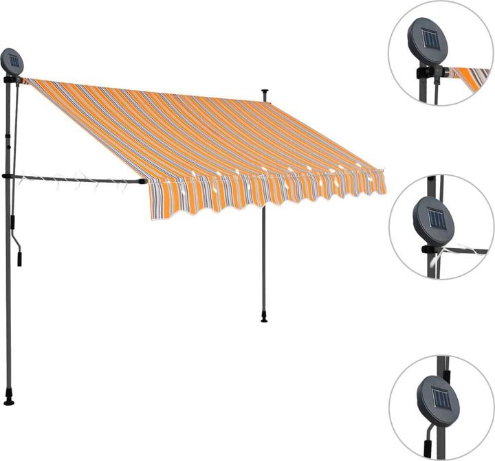 Produktbild vidaXL Einziehbare Markise (1.20 m)