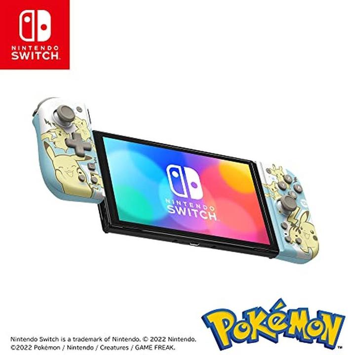 Actual product image HORI Split Pad Compact - Pikachu + Mimigma (Switch OLED, Switch)