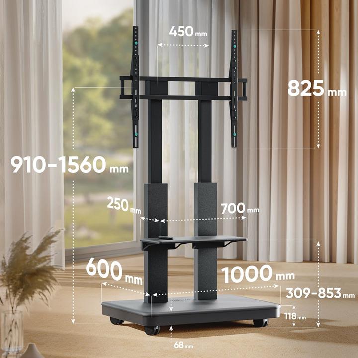 Produktbild Onkron TS2811E 3 05 m (120 ) Schwarz (125 kg, 50" - 120")