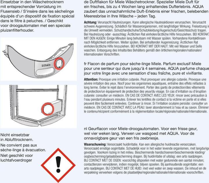 Produktbild Miele Aqua (50 Waschgänge, Flüssigwaschmittel)