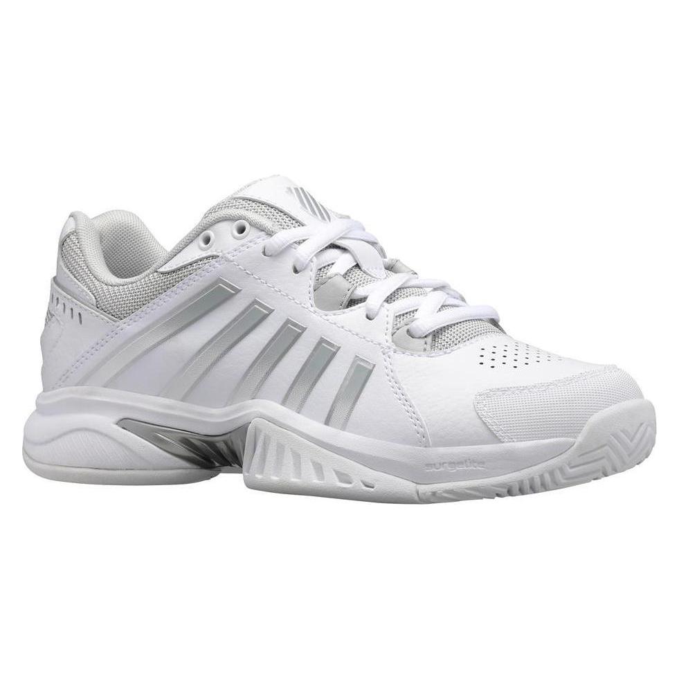 K-Swiss, Damen, Tennisschuhe, Damen-tennisschuhe Receiver V (39), Blau, Weiss, Silber