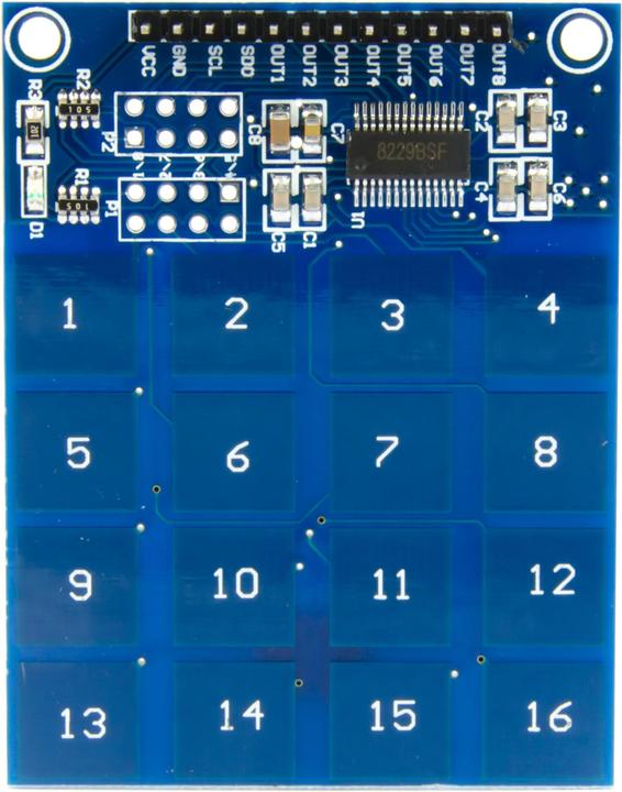 Produktbild Purecrea Touch Tastatur 16 Tasten 4x4 Matrix TTP229