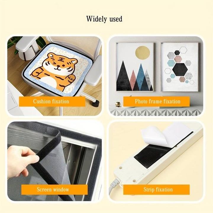 Actual product image König Design Velcro tape extra strong self-adhesive Dimensions selectable Velcro fastener 15 - 50 mm (25 mm)